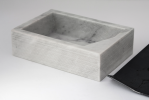 Racconti Raccolti - bianco | Storage Bin in Storage by gumdesign. Item composed of metal and marble in contemporary style