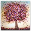 Blossoming Benevolence — Original Textured Acrylic Painting | Oil And Acrylic Painting in Paintings by DaggArt. Item made of canvas compatible with contemporary style