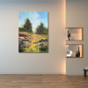 Texas Landscape Painting on Canvas - Hill Country | Oil And Acrylic Painting in Paintings by Filomena Booth Fine Art. Item made of canvas works with contemporary & southwestern style