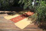 Unique and Upscale: Irregularly Shaped Sea Rush Rug | Runner Rug in Rugs by LA FIBRE ARTISANALE. Item made of fiber works with boho & contemporary style