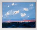 No Place Like Freedom, Original Coastal Art | Oil And Acrylic Painting in Paintings by Jocelyn Elizabeth. Item composed of canvas in contemporary or eclectic & maximalism style