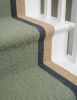 Handwoven Woolen Runner Rug | Rugs by Evergreen Carpets. Item made of wool works with boho & minimalism style