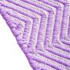 Purple Berry Hand Woven Rug | Area Rug in Rugs by Weaver. Item composed of cotton in boho or country & farmhouse style