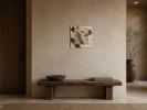 Duality | Mixed Media in Paintings by PUGMATIK. Item composed of canvas and paper in contemporary or japandi style
