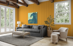 Ripcurl | Prints in Paintings by Trish Sierer Studio. Item in boho or mid century modern style
