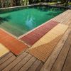 Unique and Upscale: Irregularly Shaped Sea Rush Rug for Soph | Runner Rug in Rugs by LA FIBRE ARTISANALE. Item made of fiber works with contemporary & modern style