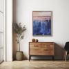 Blue Curaçao | Prints in Paintings by Victoria Primicias. Item composed of canvas in contemporary or coastal style