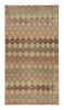 Vintage Zeki Müren rug in Polychromatic Geometric Pattern | Area Rug in Rugs by Rug and Kilim