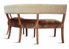 Neto Leather Booth in Argentine Rosewood from Costantini | Couch in Couches & Sofas by Costantini Design. Item composed of wood and leather