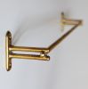 Luxury Bar Towel Hanger N16 Small - 18 Inches | Rack in Storage by Poignees D'Amour French Bronze Hardware.. Item composed of brass