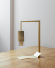 Lamp/Two Brass Revamp 02 | Table Lamp in Lamps by Formaminima. Item composed of brass and ceramic in minimalism style