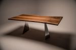 French Walnut | Butterfly Keys | Dining Table in Tables by L'atelier Mata | Letchworth Garden City in Letchworth Garden City. Item made of walnut