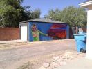 Grand Canyon Reveal | Street Murals by Lucretia Torva. Item composed of synthetic