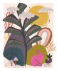Pink Rabbit - Landscapes | Prints by Birdsong Prints. Item composed of paper