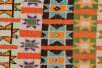 Vintage Moroccan Runner with Polychromatic Geometric Pattern | Area Rug in Rugs by Rug and Kilim