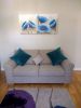 Delightful Poppies | Oil And Acrylic Painting in Paintings by DaggArt. Item composed of canvas