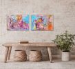"Land" | Oil And Acrylic Painting in Paintings by Shirly Maimom Art. Item composed of canvas and synthetic