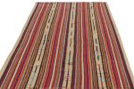 1950s Vintage chaput Kilim in Red, Beige-Brown, Multicolor | Area Rug in Rugs by Rug and Kilimarea