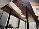 Parota Epoxy Table | Dining Table in Tables by Live Edge Lust. Item made of wood with synthetic