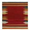 1980s Vintage Sofreh Kilim rug in Red with Colorful | Area Rug in Rugs by Rug and Kilim