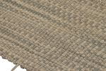 Rug & Kilim's Accent Kilim, Beige and Gray Textural Stripes | Area Rug in Rugs by Rug and Kilim