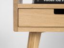 Pair of Mid Century Modern Nightstand - White Oak Finish | Storage by Mo Woodwork | Stalowa Wola in Stalowa Wola. Item composed of oak wood compatible with minimalism and mid century modern style