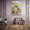 METAL LOVE | Oil And Acrylic Painting in Paintings by JUDAS ARRIETA ´S  ART WORLD. Item made of canvas with synthetic