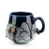 Blue wave mugs | Drinkware by Single-Tooth Productions. Item made of ceramic