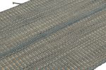 Rug & Kilim's Accent Kilim, Beige-Gray Textural Stripes | Area Rug in Rugs by Rug and Kilim