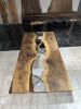 Wood And Epoxy Dining Table - River Table - Epoxy Table | Tables by Tinella Collection. Item made of wood compatible with contemporary and country & farmhouse style