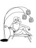 Wire Sculpture Figures - Interior Scenes | Sculptures by Wired Sculpture Studios. Item composed of steel compatible with contemporary and modern style