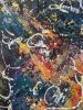 Symphony 1: A Colorful Emotional Tapestry | Oil And Acrylic Painting in Paintings by Lena Kolambet. Item composed of canvas in contemporary style