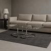 Steel & Glass Coffee Table — Lasso by Nitush Aroosh | Tables by Nitush Aroosh. Item in contemporary or eclectic & maximalism style