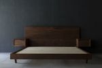JJ Bed | Beds & Accessories by Leaf Furniture. Item made of oak wood compatible with minimalism and mid century modern style