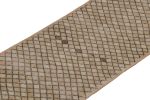 Vintage Zeki Müren runner in Beige-Brown Geometric Pattern | Area Rug in Rugs by Rug and Kilim
