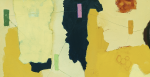 Resolve #2 — Geometric Color-Block Abstract Oil on Canvas | Oil And Acrylic Painting in Paintings by Vincent Salvati – Contemporary Abstract Painter | NJ`. Item composed of canvas compatible with minimalism and contemporary style