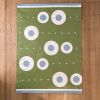 BOUNCE floorcloth  2' x 3' | Mat in Rugs by OTSI design. Item made of cotton works with minimalism & contemporary style