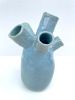 Hydra Vase - Sky | Vases & Vessels by niho Ceramics. Item made of stoneware works with minimalism & contemporary style