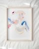 Red | Watercolor Painting in Paintings by Eve Devore. Item composed of paper & synthetic compatible with boho and mid century modern style