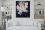 DUALIDAD | Oil And Acrylic Painting in Paintings by Cecilia Arrospide. Item composed of canvas and synthetic