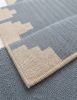 Handwoven Woolen Runner Rug | Rugs by Evergreen Carpets. Item composed of wool compatible with boho and minimalism style