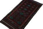 Vintage Baluch Afghan rug in Polychromatic Patterns | Area Rug in Rugs by Rug and Kilim
