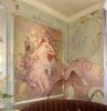 Art Nouveau mural | Murals by Medusa Studio | Omni Boston Hotel at the Seaport in Boston. Item composed of synthetic