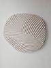 Irregular Shape Wall Sculpture, Textured 3D Painting | Wall Hangings by Vaiva Art Atelier. Item composed of wood and marble in minimalism or contemporary style