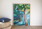 Look Up, Tree painting | Oil And Acrylic Painting in Paintings by Inese Westcott. Item composed of canvas and synthetic in contemporary style