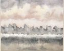 Soothing Sky | Mixed Media by Lori Sperier Art | The French Mix by Jennifer DiCerbo in Covington. Item made of canvas