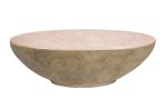 Oval Concrete Oasis Coffee Table | Tables by Holmes Wilson Furniture. Item made of cement works with minimalism & contemporary style