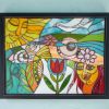 Manifesto | Mosaic in Art & Wall Decor by JK Mosaic, LLC. Item composed of glass