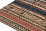 Vintage Shahsavan Persian Kilim with Geometric Patterns | Area Rug in Rugs by Rug and Kilim