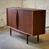 Bow front credenza | Storage by Dovetail Furniture Company. Item composed of wood